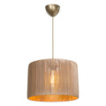 Lustra PWL-1118, Natural, 30x75 cm, detaliu produs