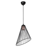 Lustra PWL-1192, negru, 24x83 cm
