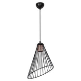 Lustra PWL-1192, negru, 24x83 cm