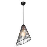 Lustra PWL-1192, negru, 24x83 cm