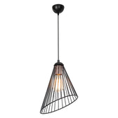 Lustra PWL-1192, negru, 24x83 cm, imagine suplimentara