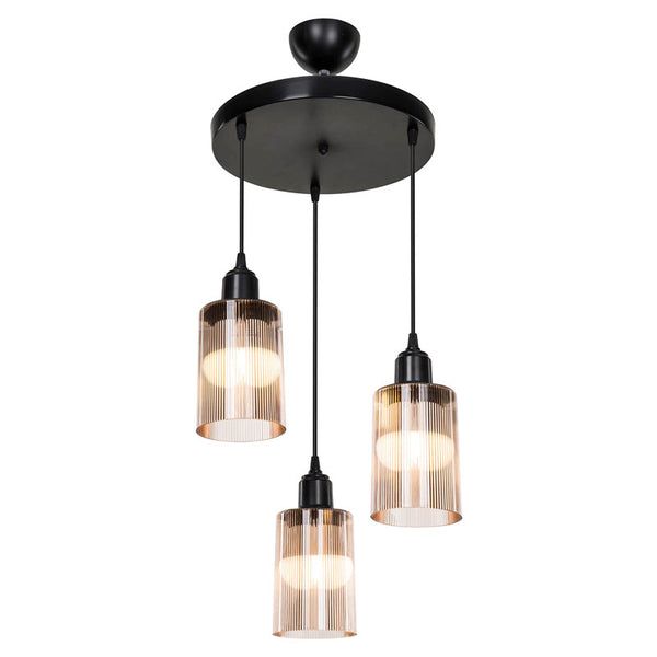 Lustra PWL-1195, Negru, 30x30x80 cm
