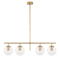 Lustra Roe Chandelier, Auriu