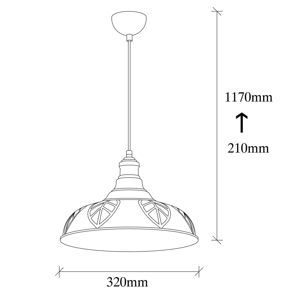 Lustra Sağlam Chandelier, Cupru
