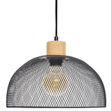 Lustra Sam, negru, 30x22 cm
