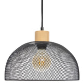 Lustra Sam, negru, 30x22 cm