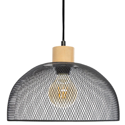 Lustra Sam, negru, 30x22 cm