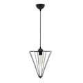 Lustra Saway negru 30x30x80 cm