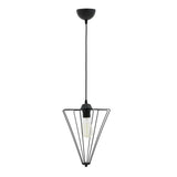 Lustra Saway, negru, 30x30x80 cm