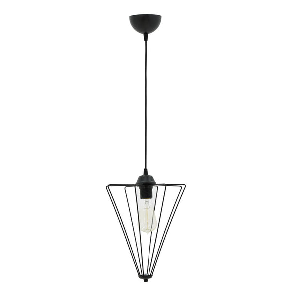 Lustra Saway, negru, 30x30x80 cm