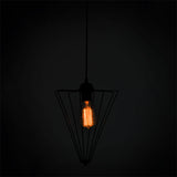 Lustra Saway, negru, 30x30x80 cm