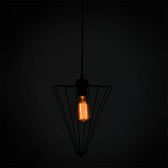 Lustra Saway, negru, 30x30x80 cm, imagine suplimentara