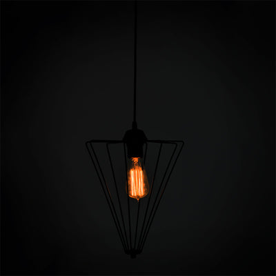 Lustra Saway, negru, 30x30x80 cm, imagine suplimentara