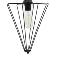 Lustra Saway, negru, 30x30x80 cm, detaliu produs
