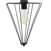 Lustra Saway, negru, 30x30x80 cm, detaliu produs