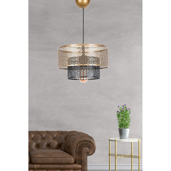 Lustra SH217 Chandelier, Negru, 27x27x64 cm