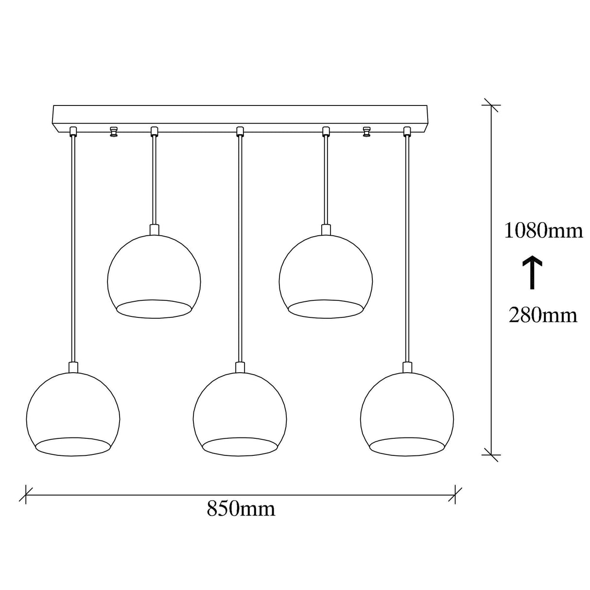 Lustra Sivani Chandelier, Vintage
