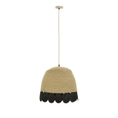 Lustra Sonro, Natural, 50x50x115 cm, imagine suplimentara