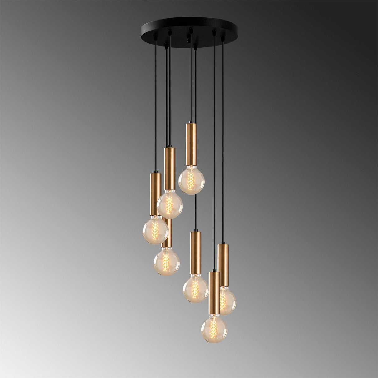 Lustra Tempo Chandelier, Bej