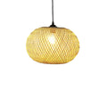 Lustra Universe bambus, Natural, 38x38x31 cm, imagine suplimentara