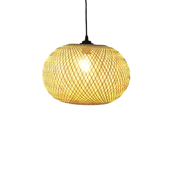 Lustra Universe bambus, Natural, 38x38x31 cm