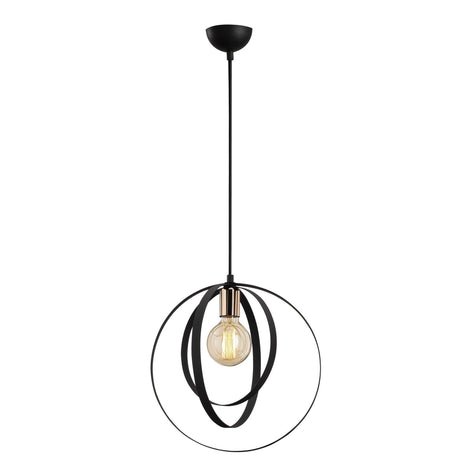 Lustra Vaveyla Chandelier, Negru, 35x35x131 cm