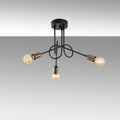 Lustra Viraj Chandelier, Negru