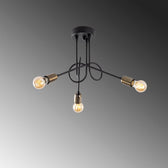 Lustra Viraj Chandelier, Negru