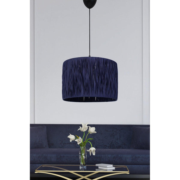 Lustra YL185 Chandelier, Albastru marin, 30x20x60 cm