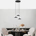 Lustra Yıldo 2 Chandelier, Alb