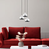 Lustra Yıldo 2 Chandelier, Alb