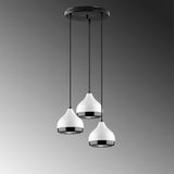 Lustra Yıldo 2 Chandelier, Alb