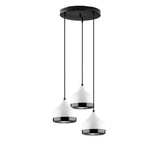 Lustra Yıldo 2 Chandelier, Alb