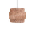 Lustra Zeniole abaca Natural 60x60x50+ cm