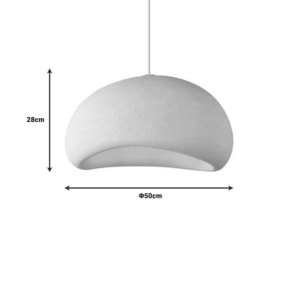 Lustra Zulcere Boho, Alb, 50x28x50 cm