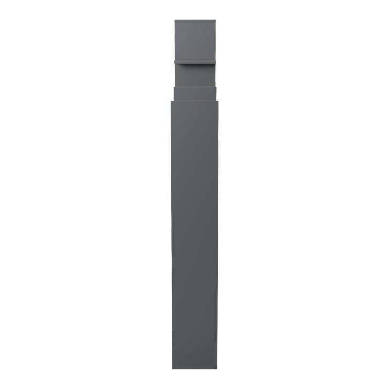 Manco Bibliotecă, antracit, 122x26x188 cm - Antracit