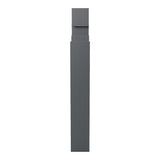 Manco Bibliotecă, antracit, 122x26x188 cm - Antracit