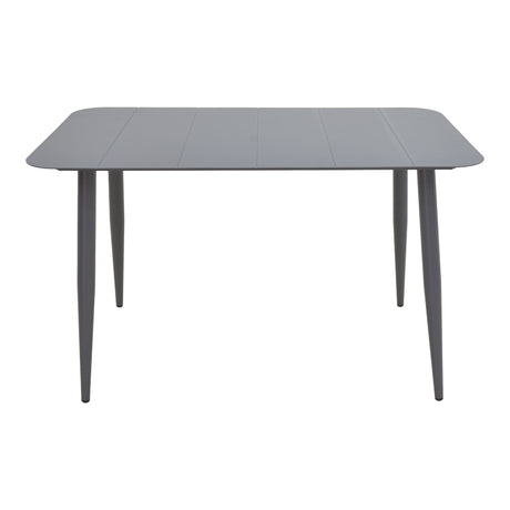 Masă aluminiu Vista, Stil Anthracit, Aluminiu, Antracit, 120x70x72 cm