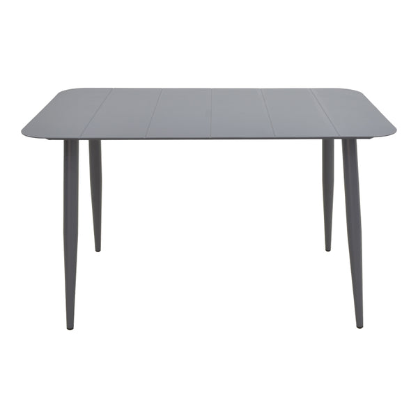 Masă aluminiu Vista, Stil Anthracit, Aluminiu, Antracit, 120x70x72 cm