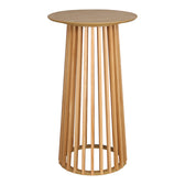 Masa bar Domonic mdf Natural D60x105 cm