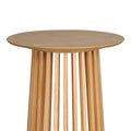 Masa bar Domonic mdf, Natural, D60x105 cm, imagine suplimentara