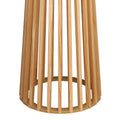 Masa bar Domonic mdf, Natural, D60x105 cm, detaliu produs