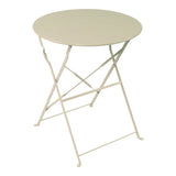 Masa Bistro pliabila, Metal, 60x71 cm - Bej