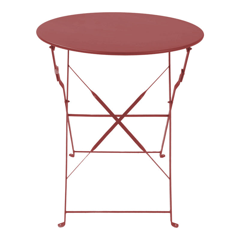 Masa Bistro pliabila, Metal, 60x71 cm - Teracota