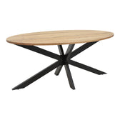 Masa Bonre din lemn masiv de acacia Natural 175x96x76 cm