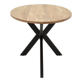 Masa Bonre din lemn masiv de acacia, Natural, 175x96x76 cm, detaliu produs