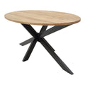 Masa Bonre din lemn masiv de acacia, Natural, 175x96x76 cm, perspectiva suplimentara