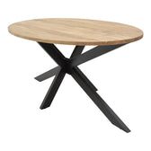 Masa Bonre din lemn masiv de acacia, Natural, 175x96x76 cm, perspectiva suplimentara