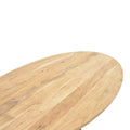 Masa Bonre din lemn masiv de acacia, Natural, 175x96x76 cm, foto produs