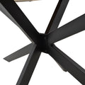 Masa Bonre din lemn masiv de acacia, Natural, 175x96x76 cm, foto produs 6